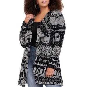 Jack Skellington Cardigan Wm Size 